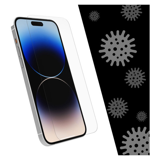 OtterBox Alpha Glass Screen Protector Antimicrobial iPhone 14 Pro Max - Clear