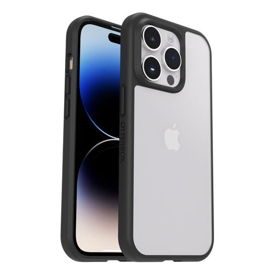 OtterBox React Case iPhone 14 Pro - Clear/Black