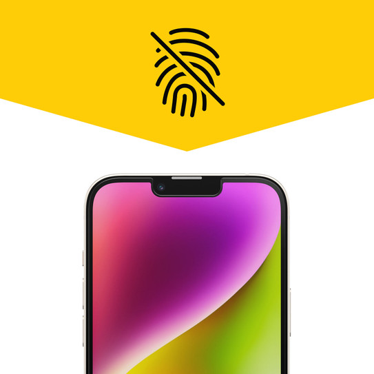 OtterBox Amplify Privacy Glass iPhone 14 Plus - Clear