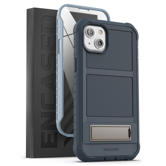 Encased Falcon Shield Case iPhone 14 Plus - Blue