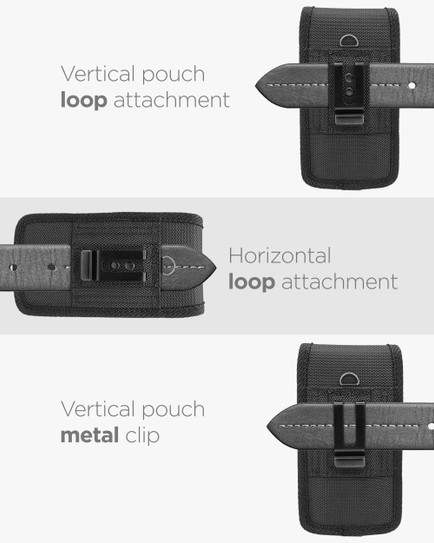 Encased Rebel Case Samsung Galaxy S23+ Plus with Pouch - Black