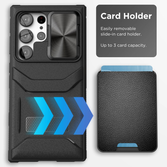 Encased X-Tech Case Samsung Galaxy S23 Ultra - Black