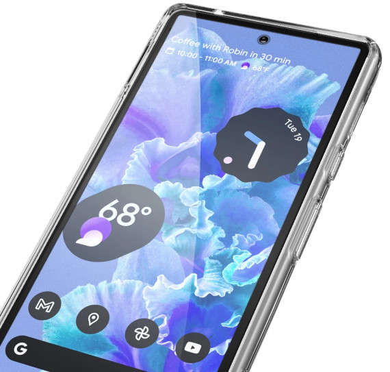 Encased Clear Magsafe Case Google Pixel 7a - Clear