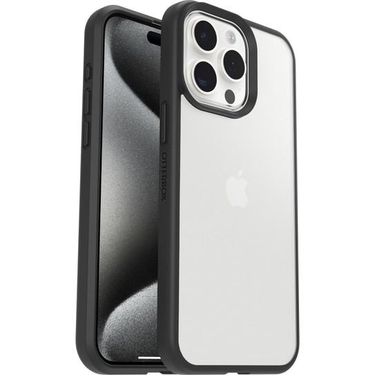 OtterBox React Case iPhone 15 Pro Max - Clear/Black