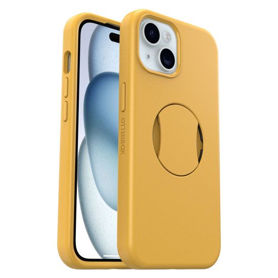 OtterBox OtterGrip Symmetry MagSafe Case iPhone 15 - Aspen Gleam