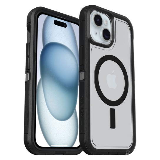 OtterBox Defender XT Magsafe Case iPhone 15 - Clear/Black