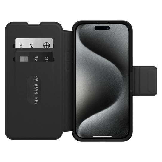 OtterBox Strada Case iPhone 15 Pro Max - Shadow Black