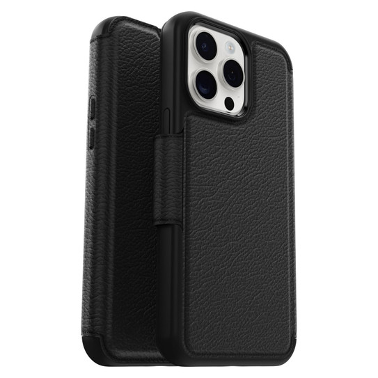 OtterBox Strada Case iPhone 15 Pro Max - Shadow Black