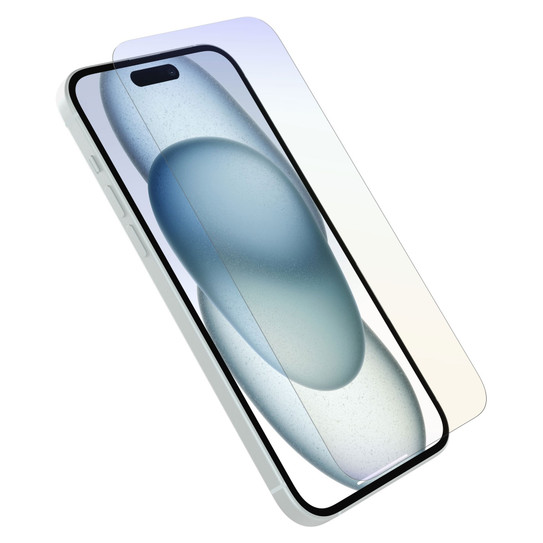 OtterBox Premium Pro Blue Glass iPhone 15 Plus - Clear