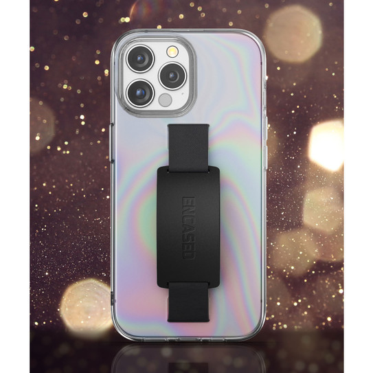 Encased Hand Loop Case iPhone 15 Pro - Rainbow Reflection