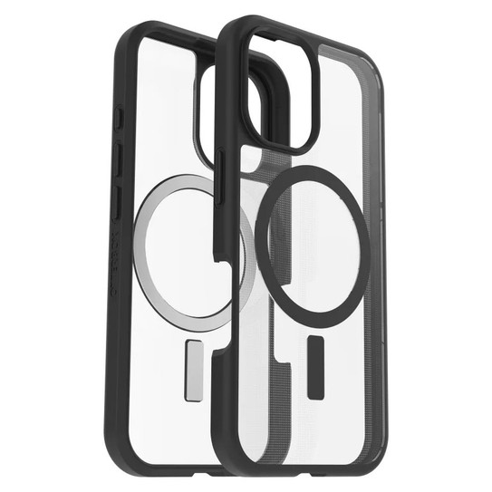OtterBox React MagSafe Case iPhone 16 - Clear/Black