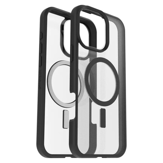 OtterBox React MagSafe Case iPhone 16 Pro Max - Clear/Black
