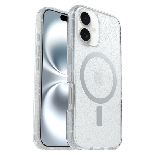 OtterBox Symmetry Clear MagSafe Case iPhone 16 - Stardust