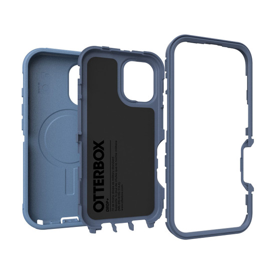 OtterBox Defender MagSafe Case iPhone 16 - Baby Blue Jeans