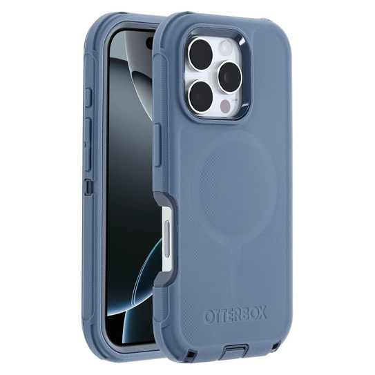 OtterBox Defender MagSafe Case iPhone 16 Pro - Baby Blue Jeans