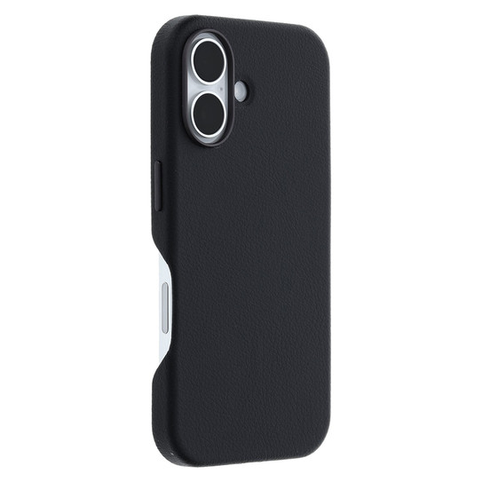 OtterBox Symmetry Cactus Leather Case iPhone 16 - Noir Ash