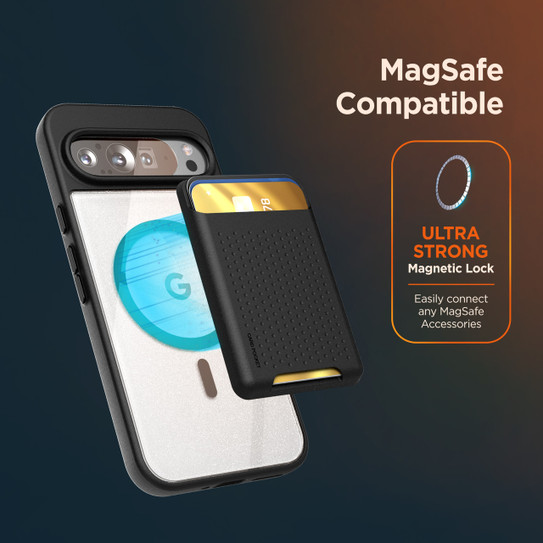 Encased Clear MagSafe Case Google Pixel 9 Pro XL with Magsafe Wallet - Clear Encased Clear MagSafe Case Google Pixel 9 Pro XL with Magsafe Wallet - Clear