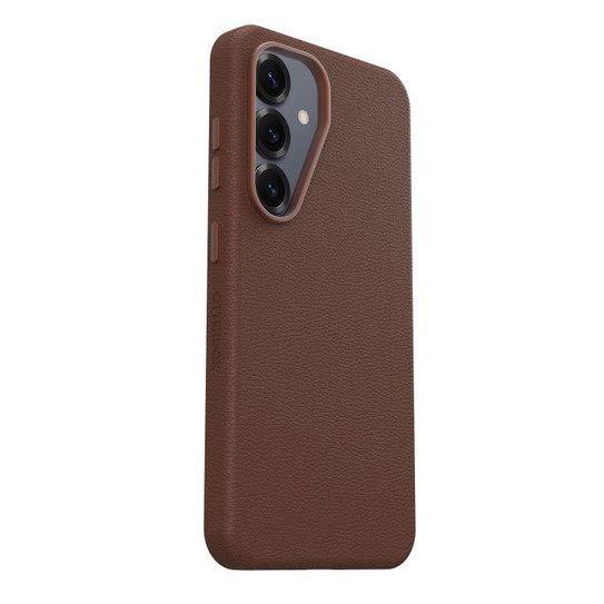 OtterBox Symmetry Cactus Leather Case Samsung Galaxy S25 - Brown