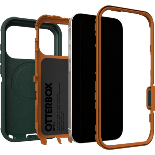 OtterBox Defender Pro with Camera Control Case iPhone 17 Pro Max - Green Intrigue
