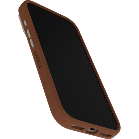 OtterBox Symmetry Cactus Leather MagSafe with Camera Control Case iPhone 17 Pro - Desert Saddle Brown