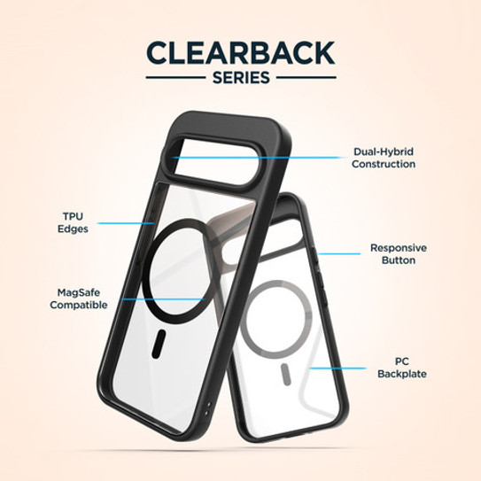 Encased SlimShield Case with Magnetic Wallet Google Pixel 10 Pro XL - Black Encased SlimShield Case with Magnetic Wallet Google Pixel 10 Pro XL - Black