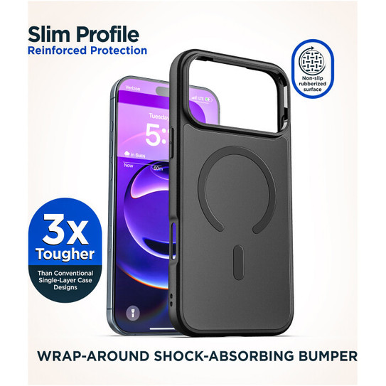 Encased SlimShield Case iPhone 17 Pro Max - Black