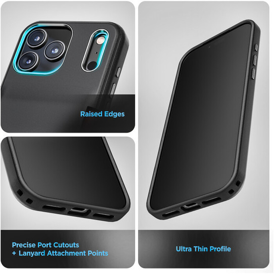 Encased Cache Cell Wallet Case iPhone 17 Pro - Black