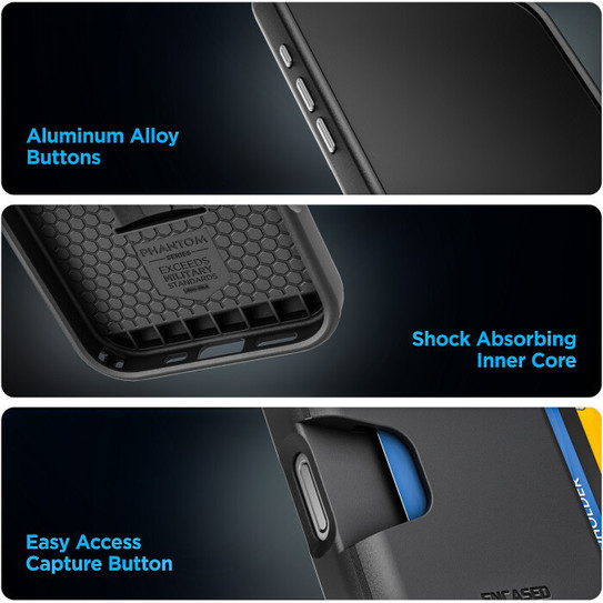 Encased Cache Cell Wallet Case iPhone 17 Pro - Black