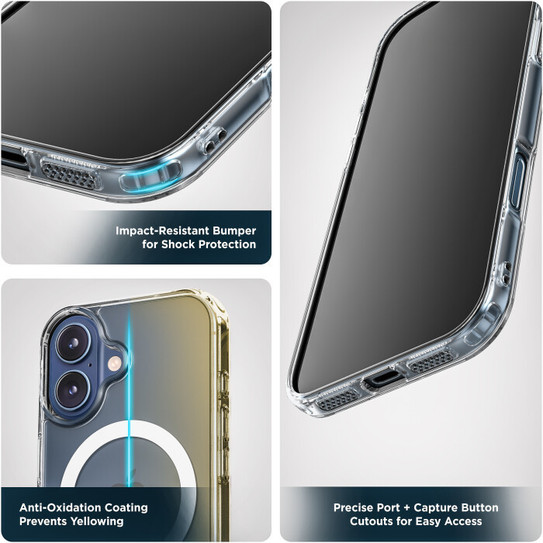 Encased ClearBack Case iPhone 17 - Clear