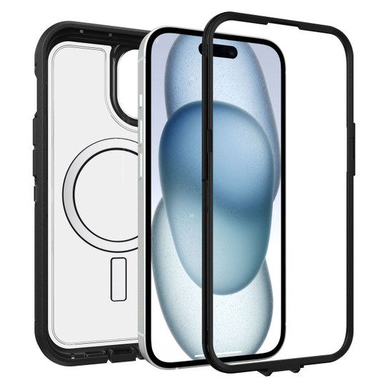 OtterBox Defender XT Magsafe Case iPhone 17e/16e/15/14/13 - Clear/Black