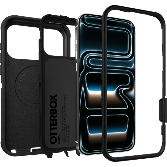 Otterbox Defender Pro with Magnets & Camera Control Case iPhone 18 Pro - Black