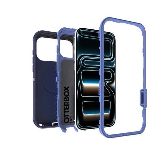 Otterbox Defender Pro with Magnets & Camera Control suits Case iPhone 18 Pro Max/17 Pro Max - Blue