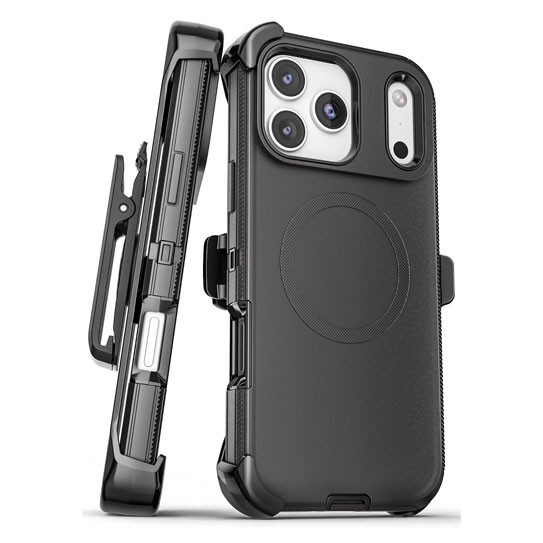 Encased Ranger with Belt Clip Holster Case iPhone 18 Pro Max - Black