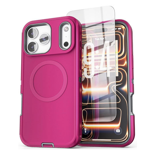 Encased Ranger with Screen Protector Case iPhone 18 Pro - Pink