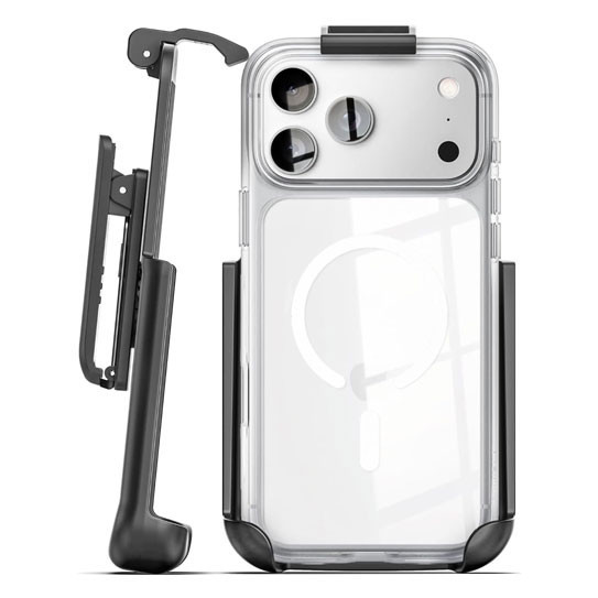 Encased Clear MagSafe with Belt Clip Holster Case iPhone 18 Pro - Clear