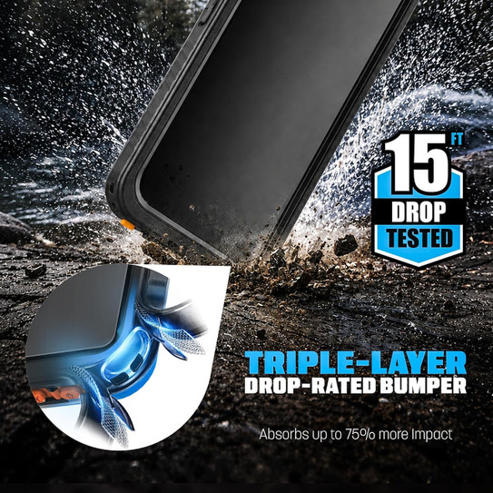 Encased Titan Waterproof Case iPhone 18 Pro - Clear