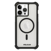 Pelican Guardian Rogue Case iPhone 15 Pro Max - Frosted Clear Black