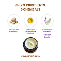 Almost Unscented Tallow Balm, 9 fl. oz. (266 ml)