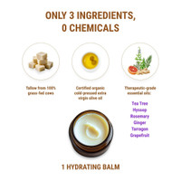 Sample - Campfire Glow Tallow Balm, 1/4 fl. oz. (7 ml)