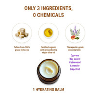 Sample - Serene Spirit Tallow Balm, 1/4 fl. oz. (7 ml)