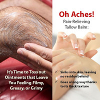 Sample - Oh Aches! Tallow Balm with Green Pasture® Oils, 1/4 fl. oz. (7 ml) Sample - Oh Aches! Tallow Balm with Green Pasture® Oils, 1/4 fl. oz. (7 ml)