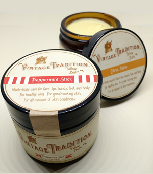 Tallow Balm - Citrus Shine and Peppermint Stick