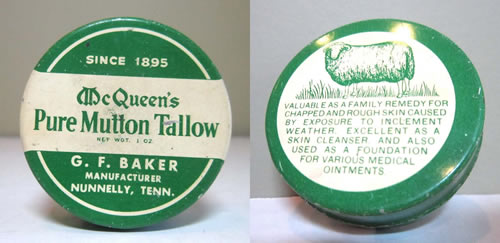 McQueen's Pure Mutton Tallow