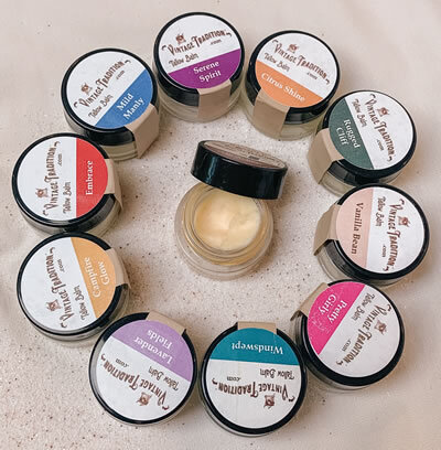 Tallow Balm Samples, photo by Health Essentials, Victoria, BC, Canada