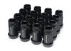 Skunk2 12 x 1.5 Forged Lug Nut Set (Black Series) (20 Pcs.) 