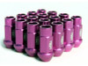 BLOX Racing Street Series Forged Lug Nuts - Purple 12 x 1.25mm - Set of 20
