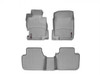 WeatherTech 04-08 Acura TL Front and Rear Floorliners - Black /Tan/Grey