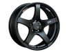 SSR GTV01 18x9.5 5x114.3 22mm Offset Flat Black Wheel 