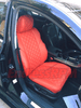 Acura TL 09-14 custom seats - diamond pattern single color - clazzio