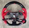 Acura TL ua6 ua7 custom carbon fiber steering wheel  - LED BAR